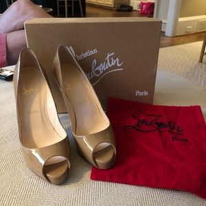 Christian Louboutin Very Prive 120 Patent Calf